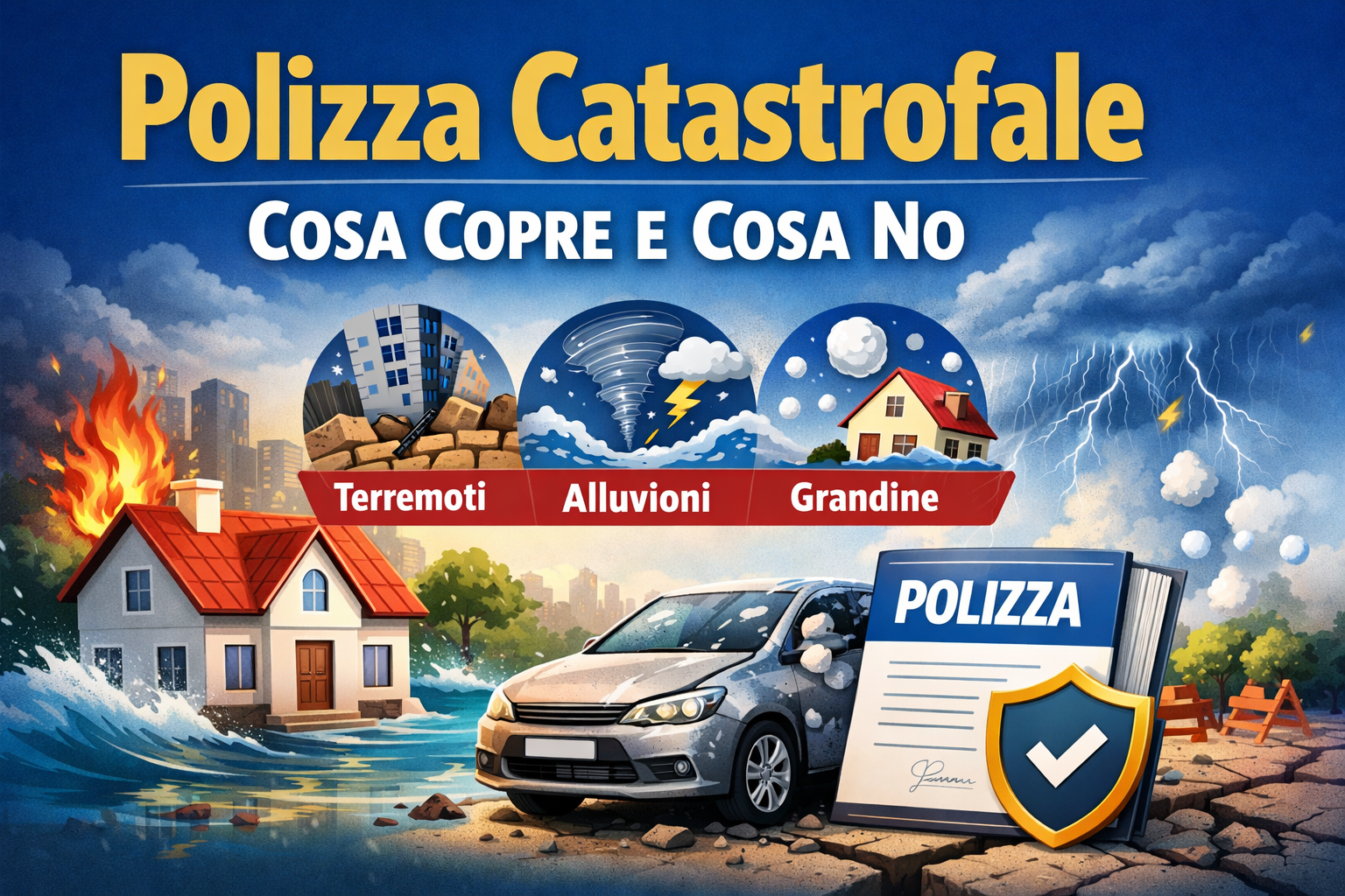 Polizza Catastrofale: cos’è, cosa copre e quando conviene stipularla